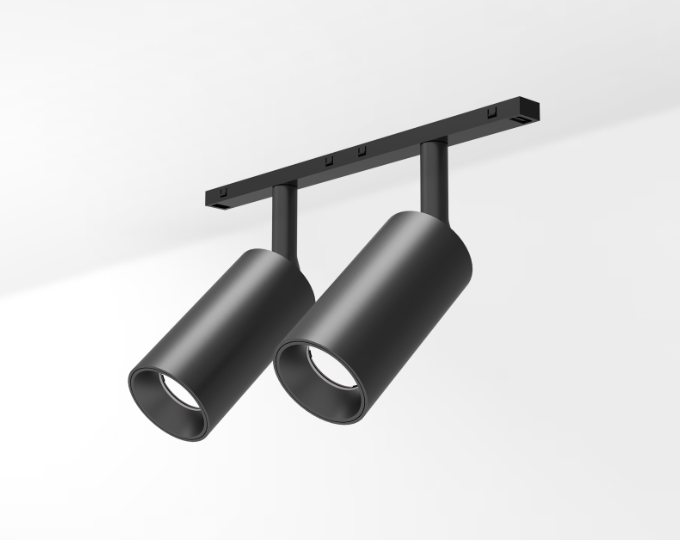 GL015-7 5W/7W Black Magnetic Spotlight