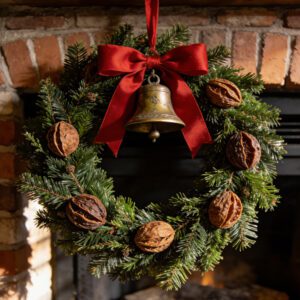 Real christmas wreath