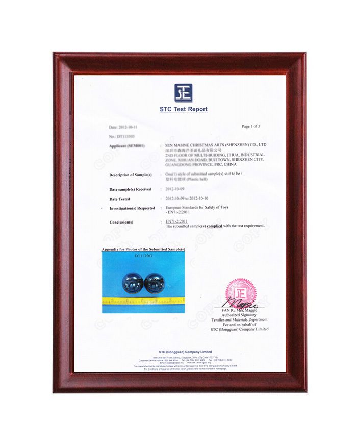 STC Test Report