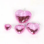 Heart Shaped Mirror Ball