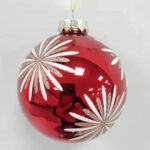 Vintage glass ball christmas