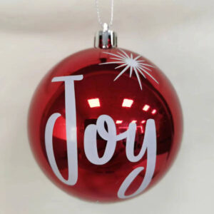 Colored glass ball christmas