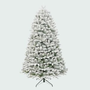 Flocked Christmas Tree