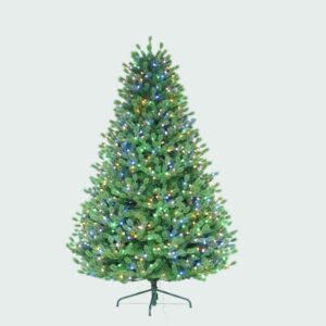 Unlit Christmas Tree