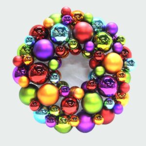 Christmas ball Wreath
