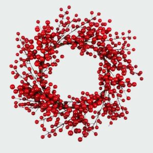 Christmas red berry Wreath