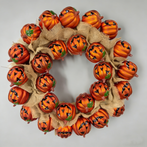 Halloween Wreath & Fall Pumpkin Wreath | Commercial Decoration Hot Seller – Factory Direct, OEM Welcome