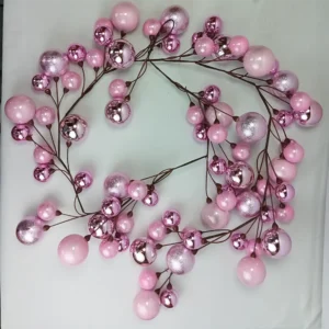 pink Christmas Ball vine