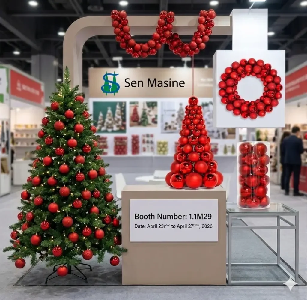 Sen Masine Christmas to Showcase 3,000+ New Holiday Decors at Canton Fair 2026