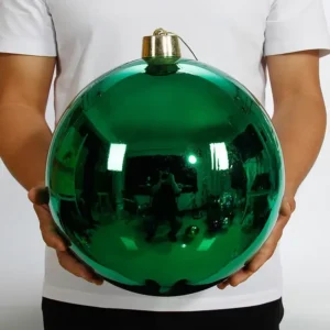 Large Plastic Christmas Ball Ornaments for Hanging Shopping Mall
