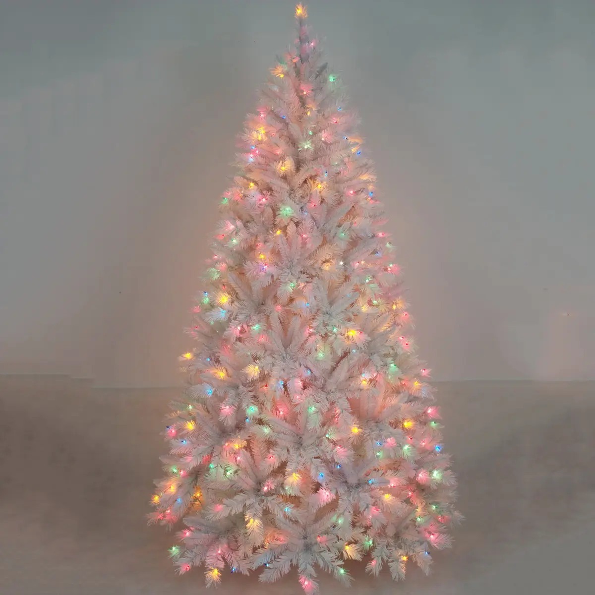 pink chrisamas tree with led