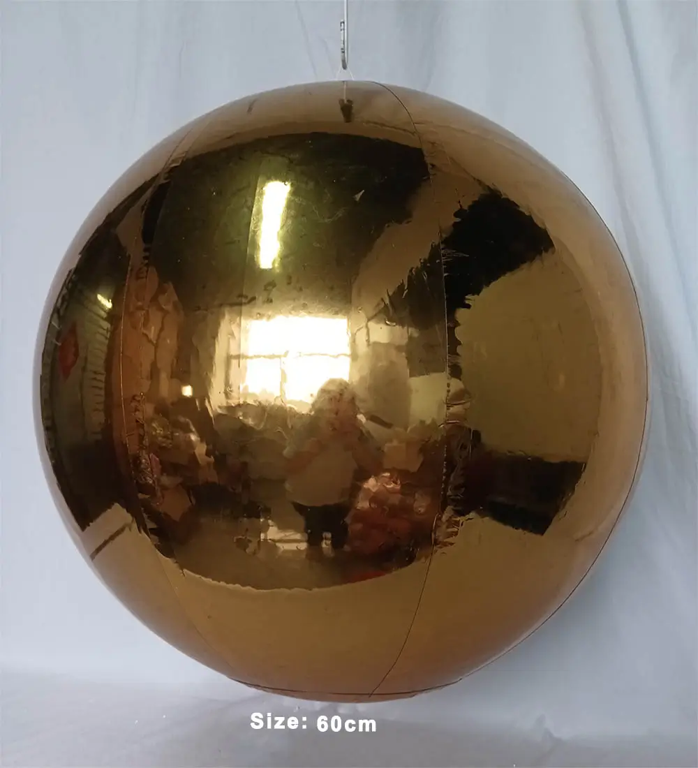 gold disco mirror ball​