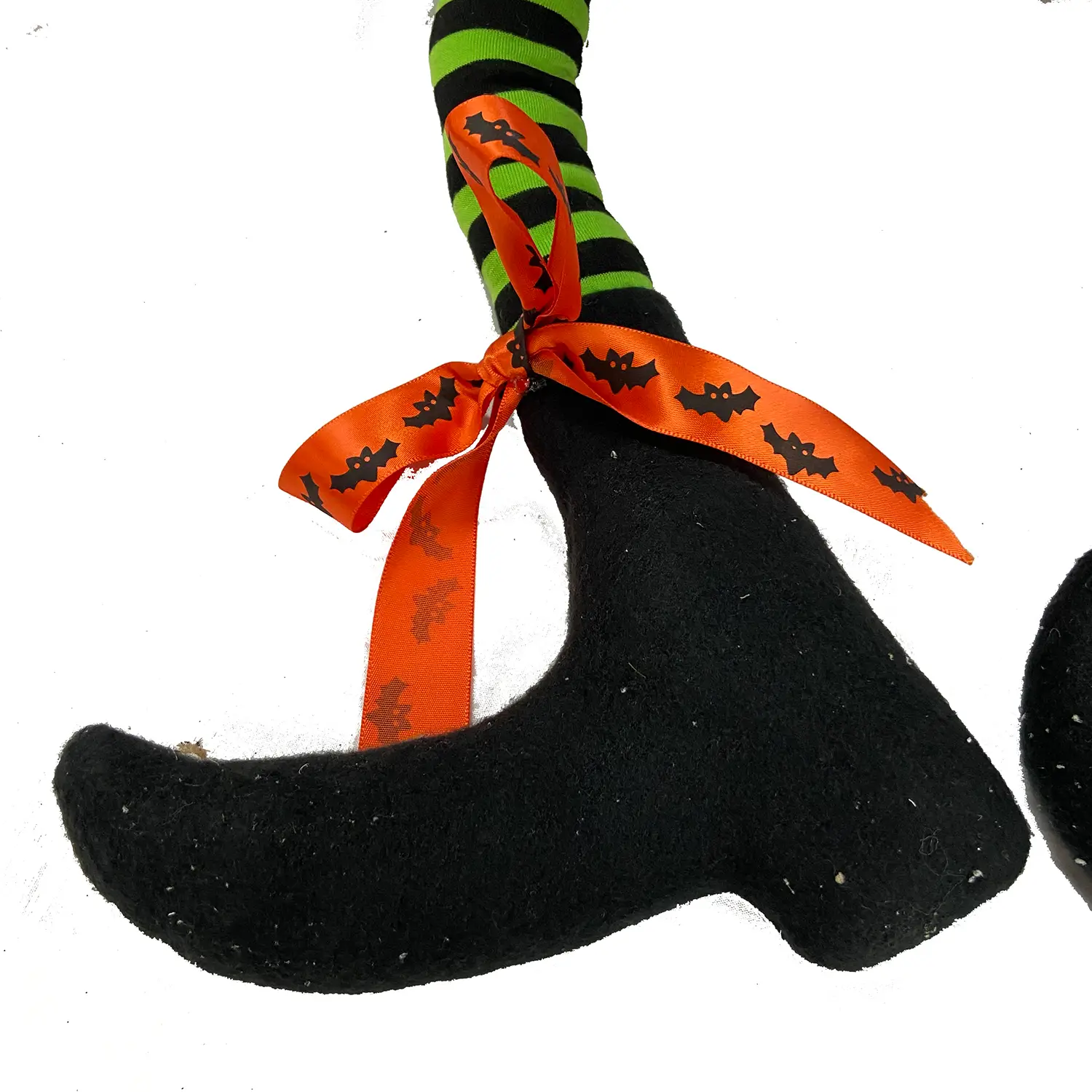 witch legs wreath