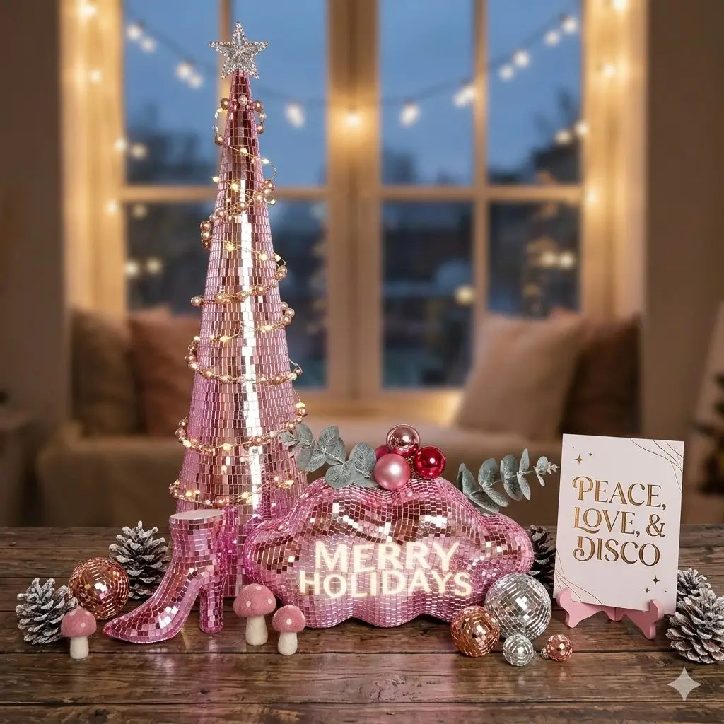 Disco Ball Ornament – Christmas Mirror Ball – Factory Direct – PET Shatterproof – Custom Orders Welcome