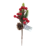 Christmas pick ornament