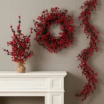 Hot Red Berry Christmas Wreaths – Materials, DIY Assembly, and Global Market Trends