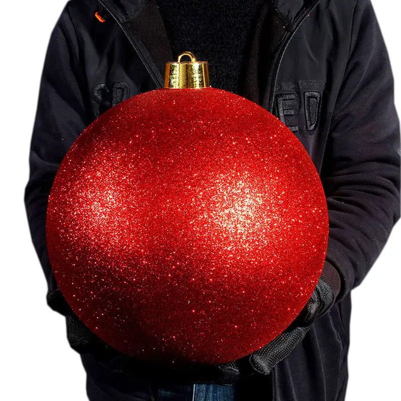 40cm red Large Christmas Ball Decorations
