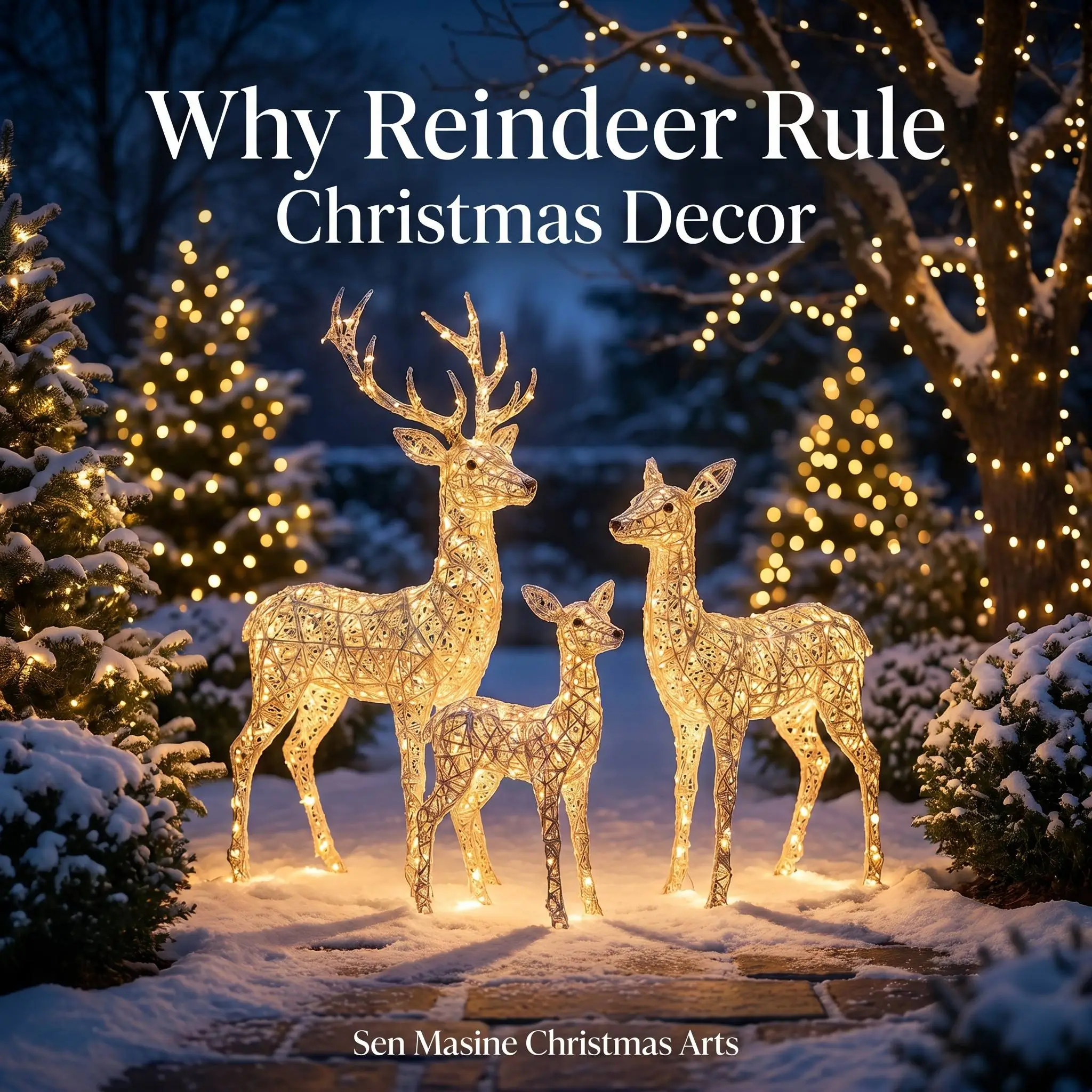 Why Reindeer Rule Christmas Decor – And What This Means for Your Holiday Buying Strategy