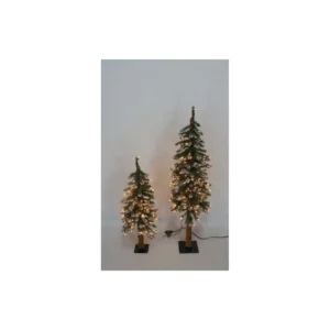 Ceramic Style LED Pre-lit Artificial Christmas Tree – 7.5ft PVC Wholesale Supply