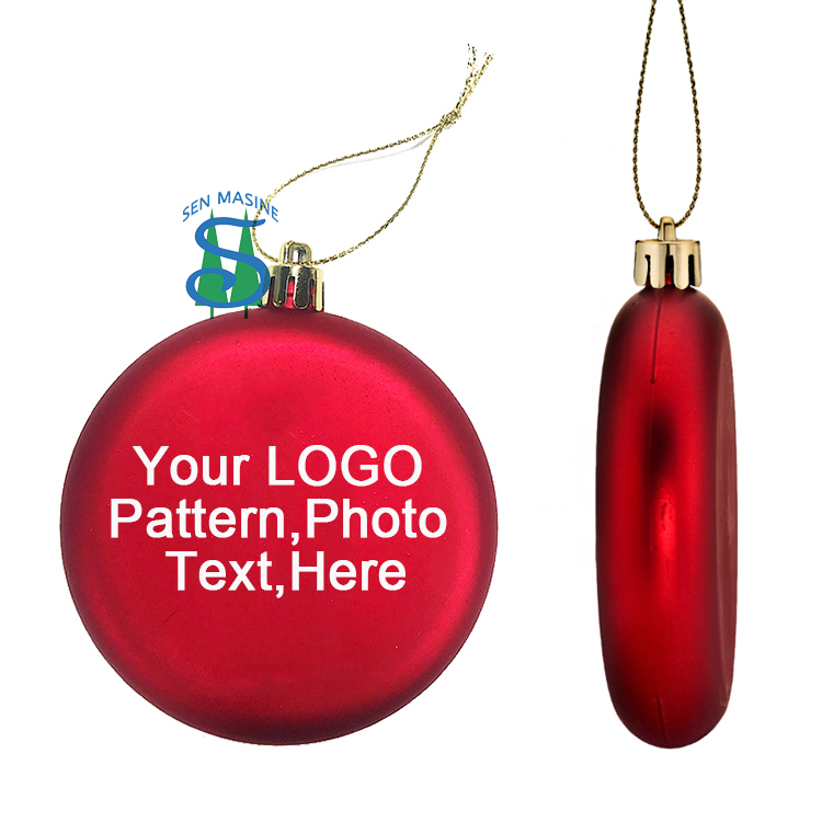 Custom Christmas Ornaments with Logo for Corporate Gifts