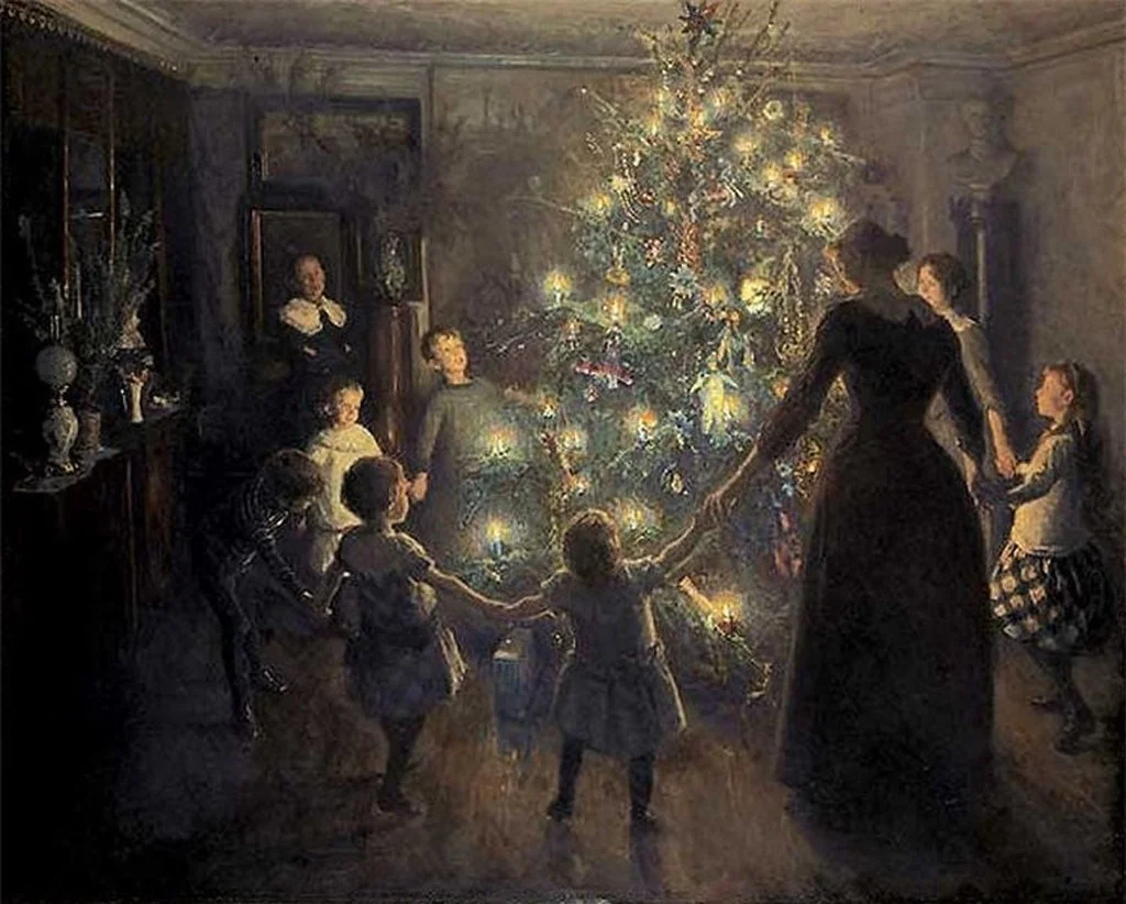 German immigrants brought Christmas tree traditions to America