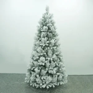 Snowing christmas tree with umbrella base artificial christmas tree parts