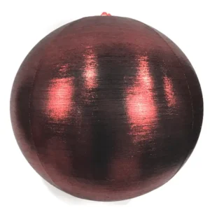 Hanging Tinsel inflatable Christmas ball ornaments - Multiple colors available