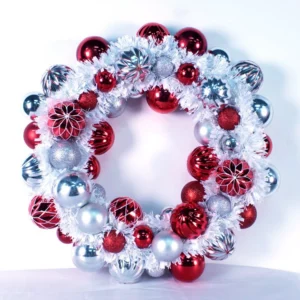 70cm Personalized Xmas Bauble Wreath Ornament