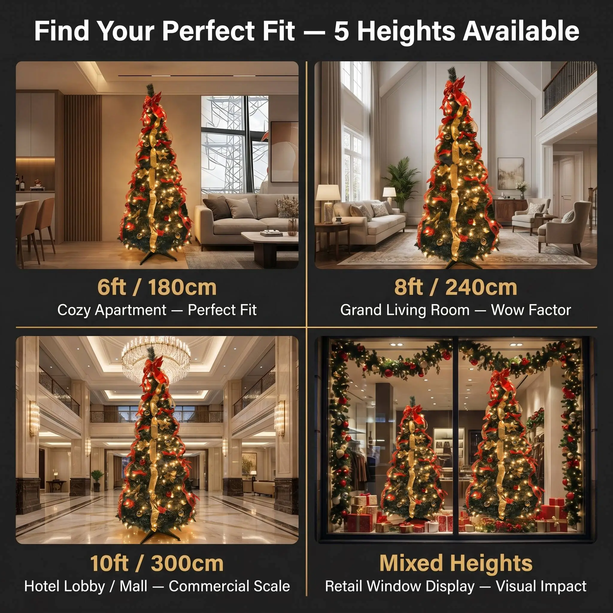 pull up christmas tree application